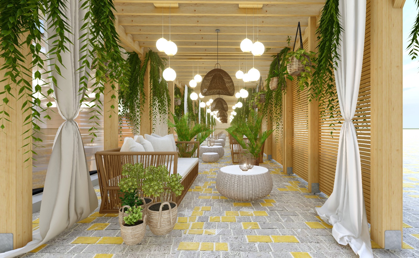 OUTDOOR SEATING AREA
